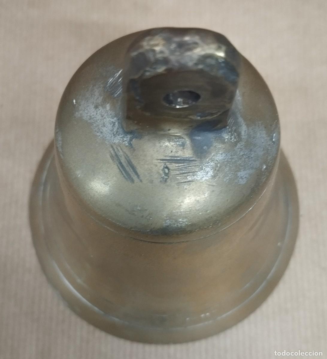 Antig&uuml;edades: CAMPANA DE BRONCE SIGLO XIX - Foto 3