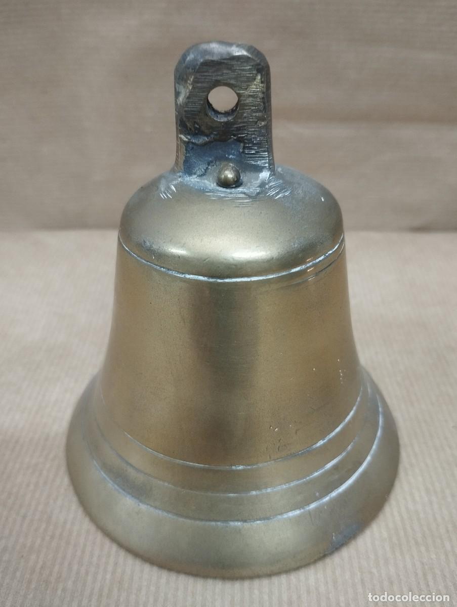 Antig&uuml;edades: CAMPANA DE BRONCE SIGLO XIX - Foto 5