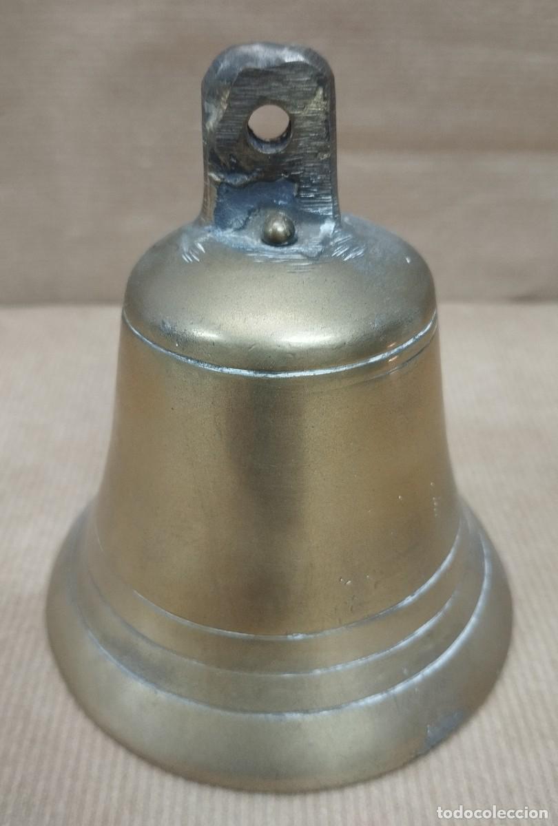 Antig&uuml;edades: CAMPANA DE BRONCE SIGLO XIX - Foto 7