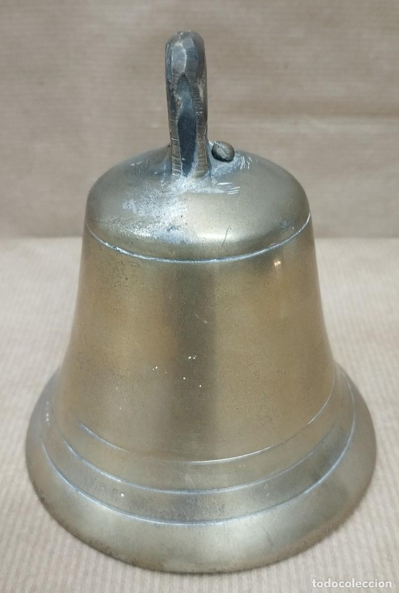 Antig&uuml;edades: CAMPANA DE BRONCE SIGLO XIX - Foto 8