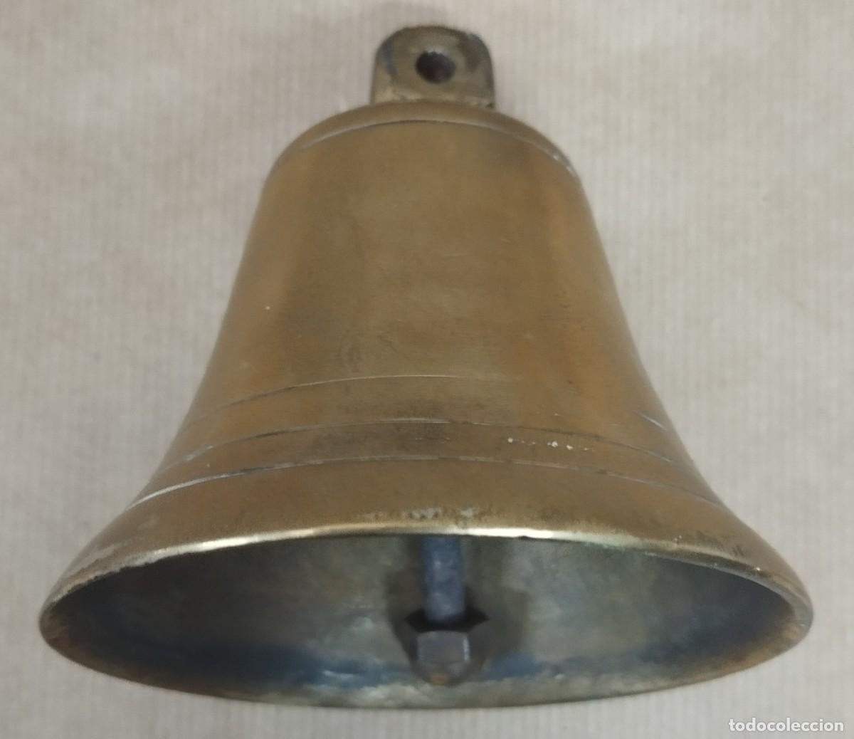 Antig&uuml;edades: CAMPANA DE BRONCE SIGLO XIX - Foto 13
