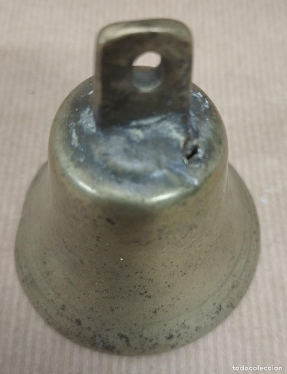 Antig&uuml;edades: CAMPANA DE BRONCE SIGLO XIX - Foto 6