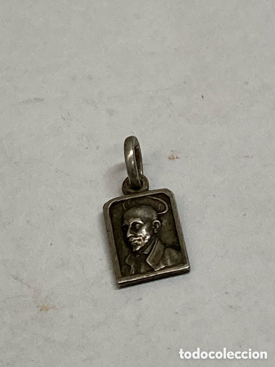 Antig&uuml;edades: Medalla de plata religiosa C291 - Foto 1