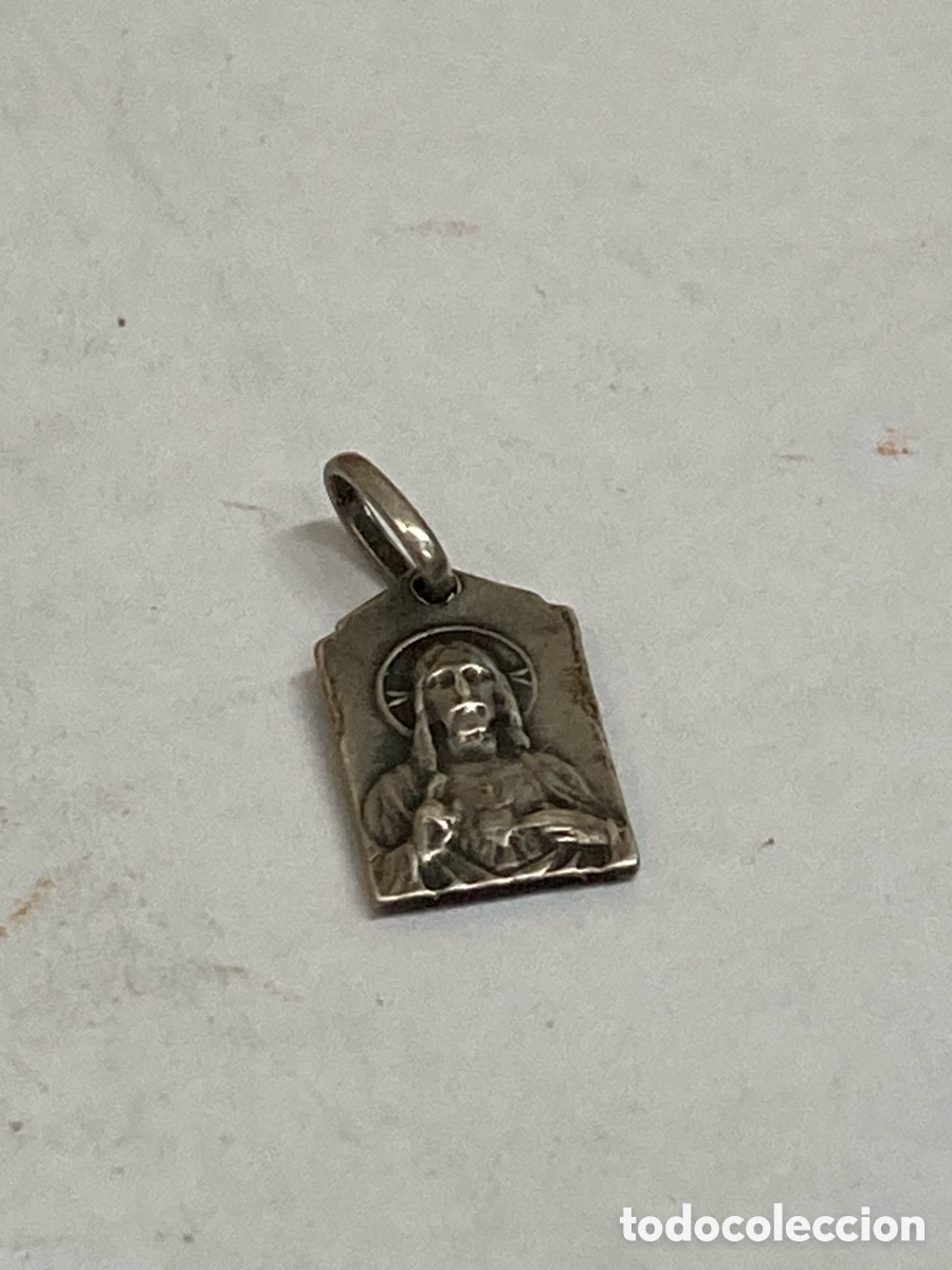Antig&uuml;edades: Medalla de plata religiosa C291 - Foto 2