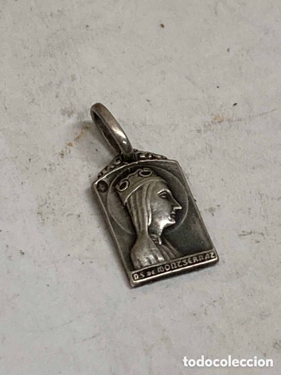 Antig&uuml;edades: Medalla de plata religiosa C291 - Foto 1