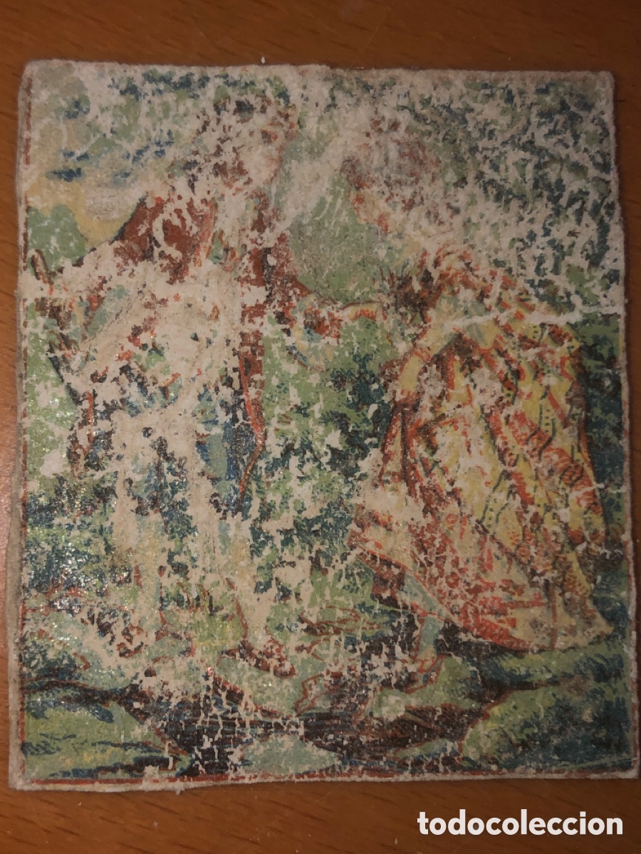 Antig&uuml;edades: Estampitas antiguas o cromos 6cm - Foto 1