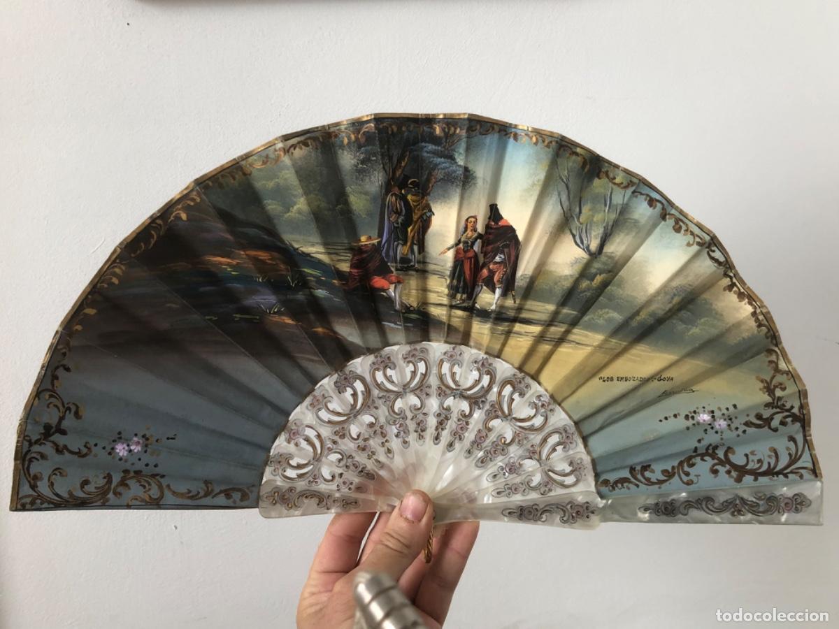 Antig&uuml;edades: Abanico antiguo Colomina - Foto 4