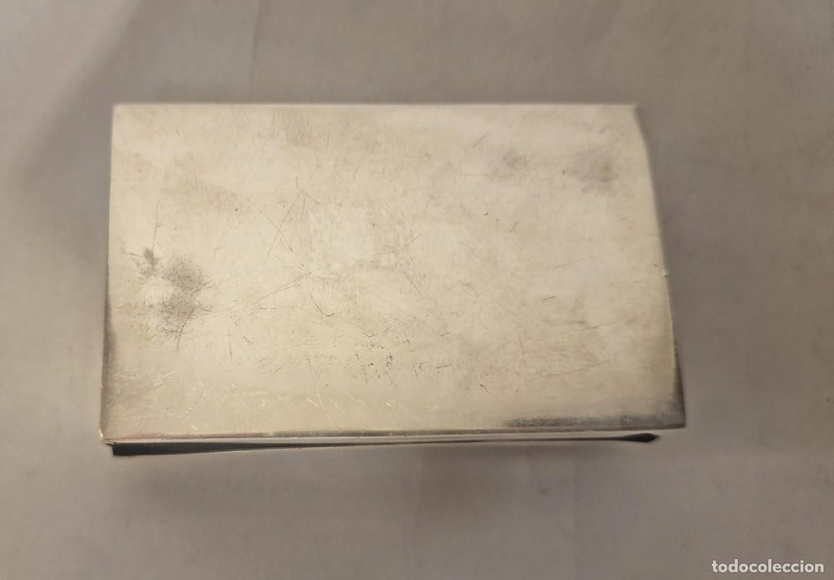 Antig&uuml;edades: Caja palmatoria de plata con vela - Foto 5