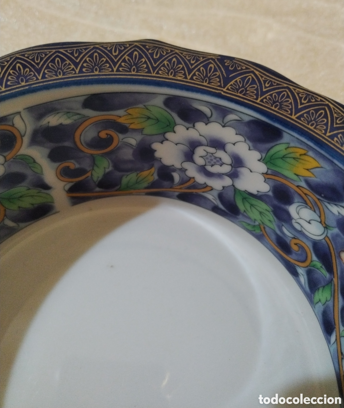 Antig&uuml;edades: Set de servicio en porcelana estilo japon&eacute;s - Foto 9