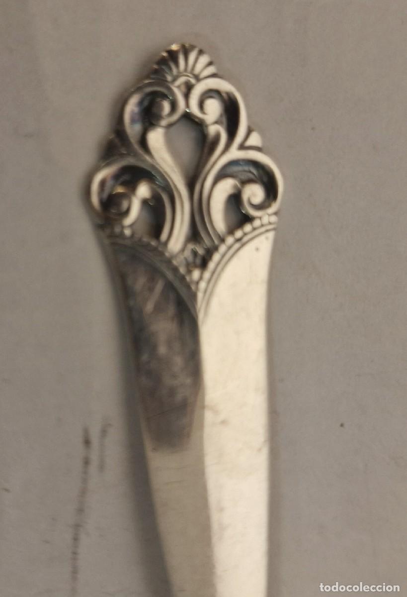 Antig&uuml;edades: Cucharillas de plata Suecia - Foto 3