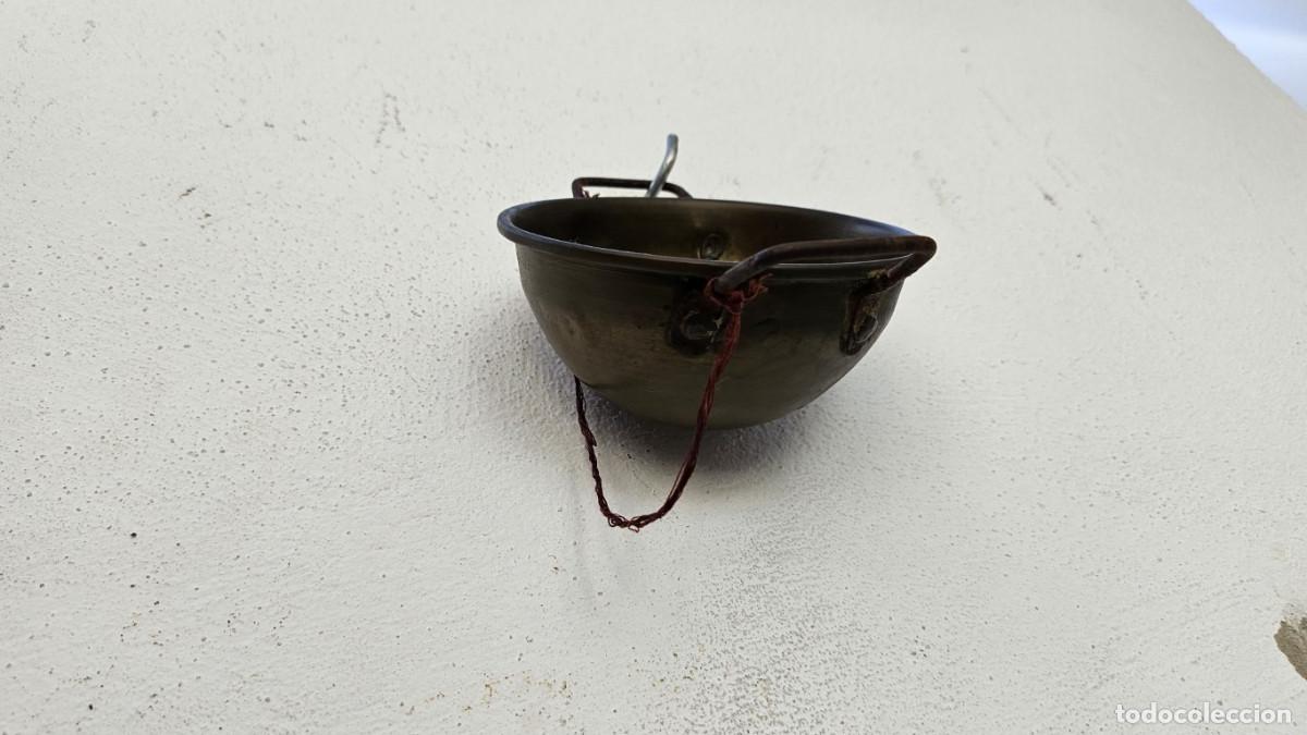 Antig&uuml;edades: cazuela de metal rustica - Foto 2