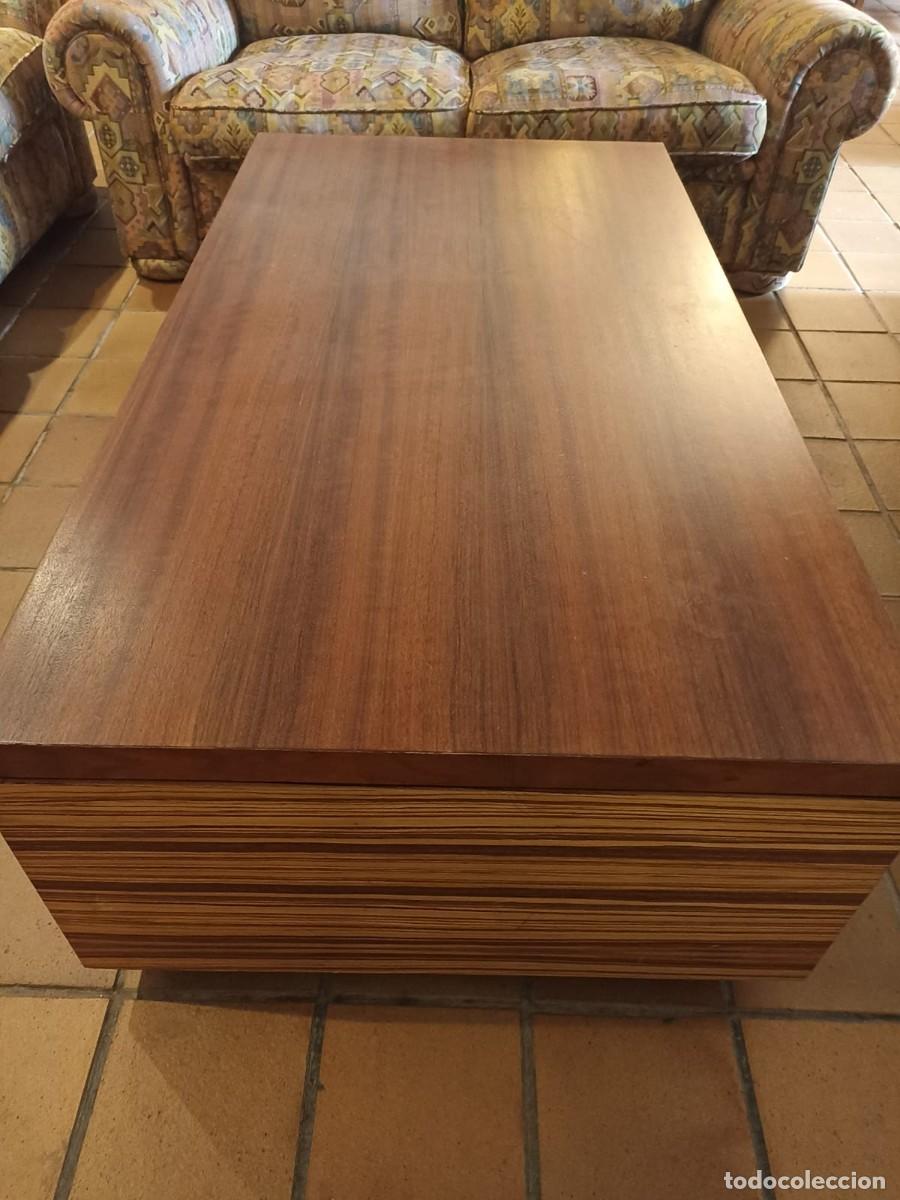 Antig&uuml;edades: Mesa de centro Contemporanea con ruedas - Foto 2