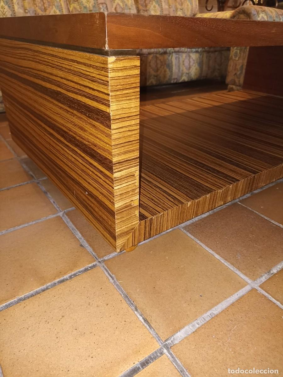 Antig&uuml;edades: Mesa de centro Contemporanea con ruedas - Foto 4