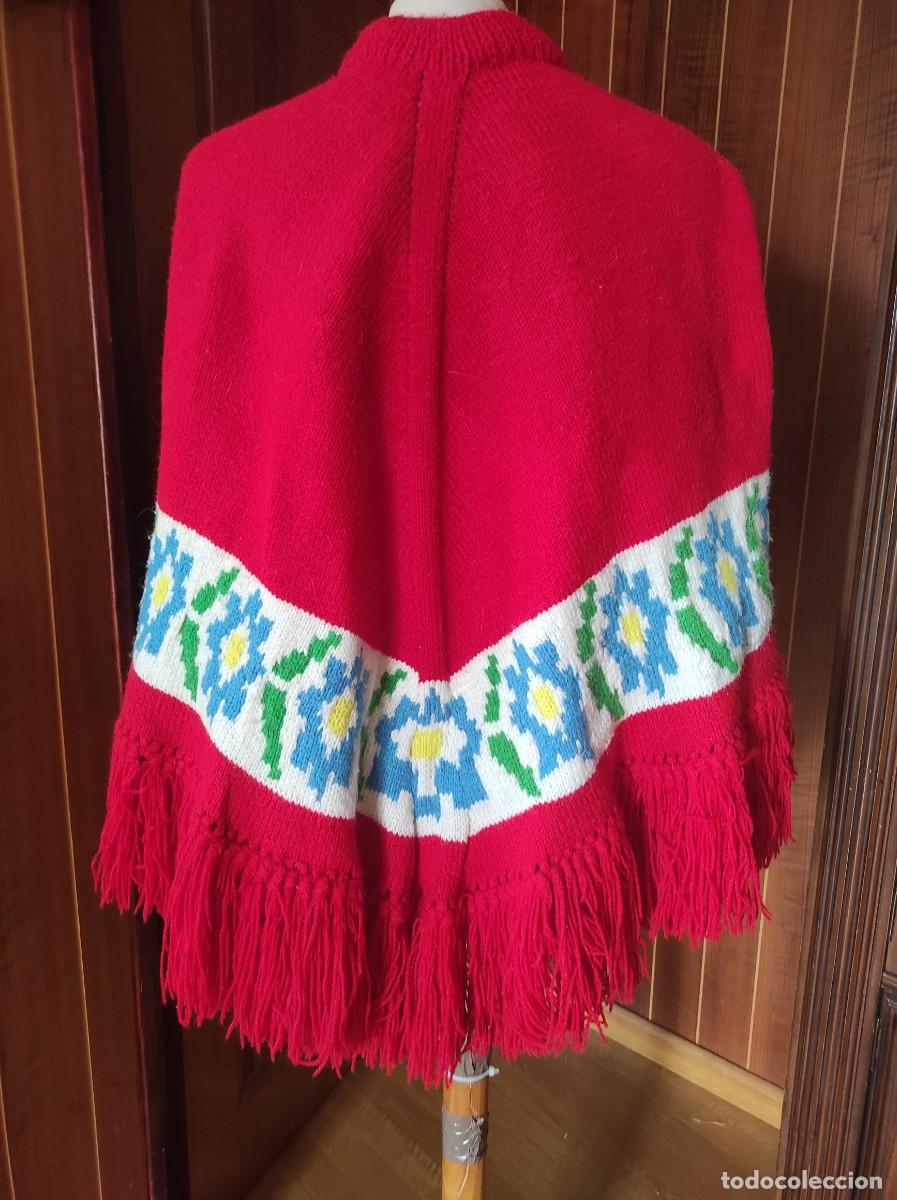 Antig&uuml;edades: BONITO PONCHO DE LANA. - Foto 4