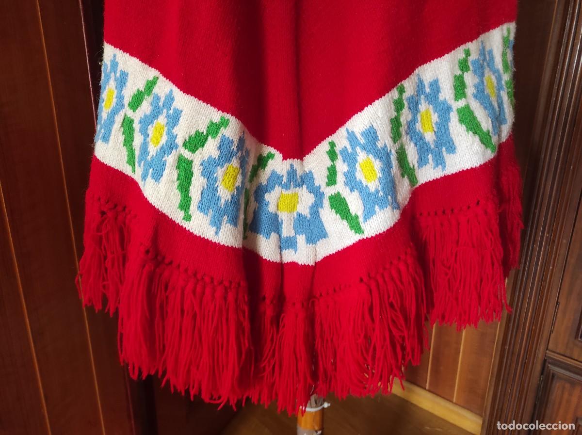 Antig&uuml;edades: BONITO PONCHO DE LANA. - Foto 5
