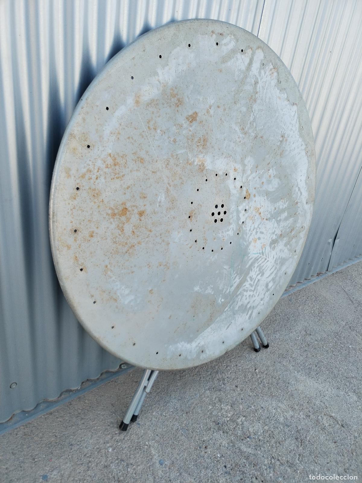 Antig&uuml;edades: mesa de hierro plegable - Foto 10