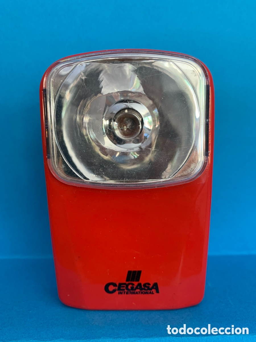 Antig&uuml;edades: CEGASA 2 LINTERNAS PETACA VINTAGE - Foto 10