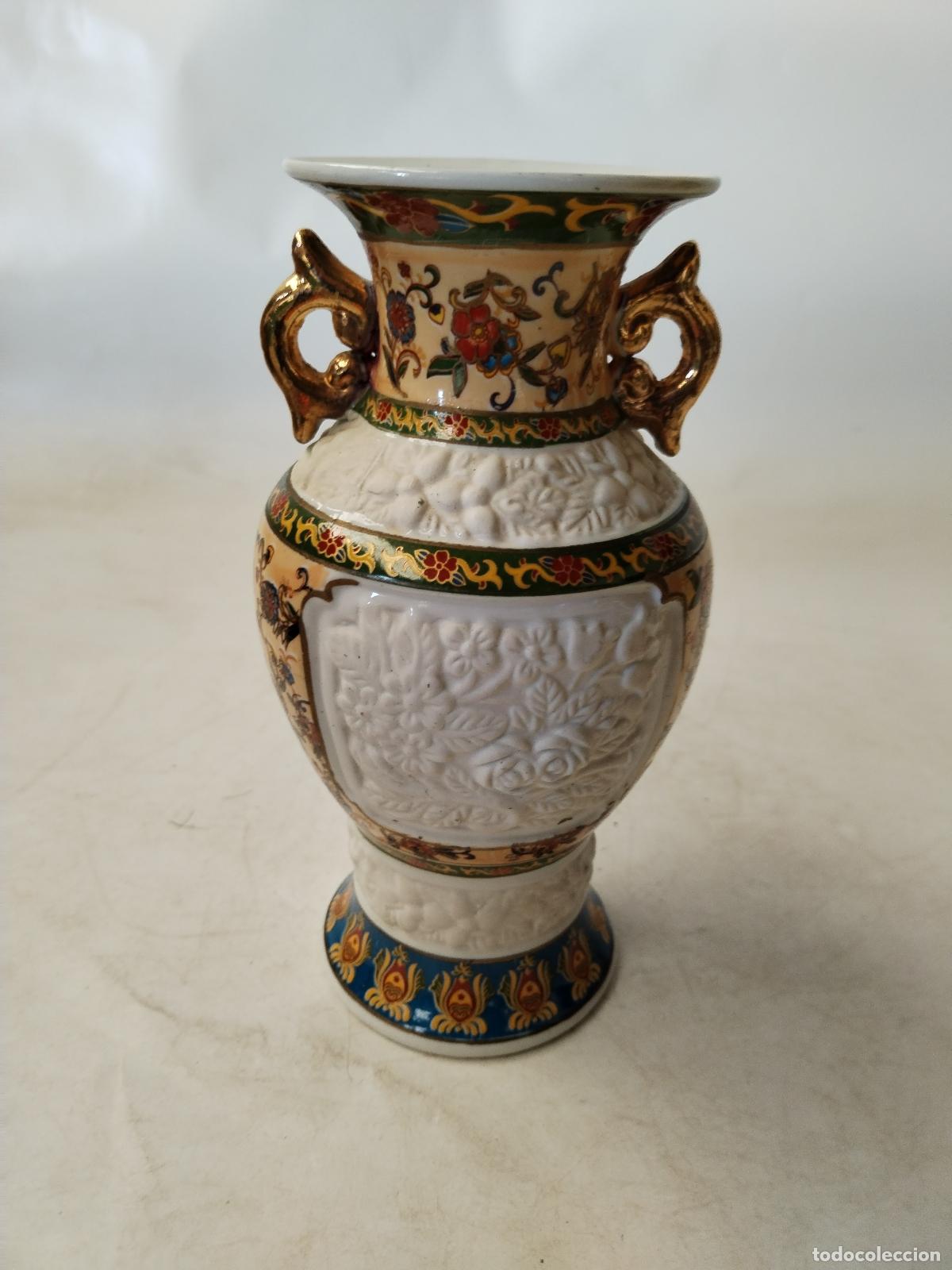 Antig&uuml;edades: antiguo jarron de porcelana - Foto 5