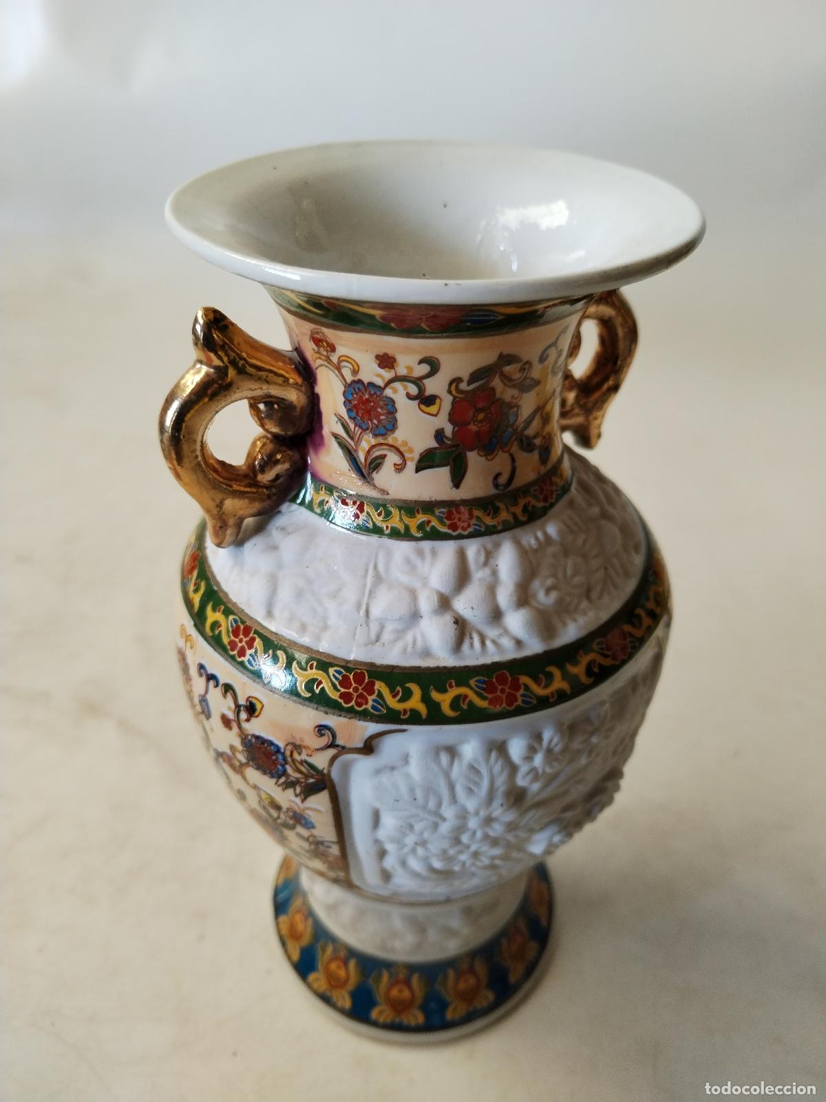 Antig&uuml;edades: antiguo jarron de porcelana - Foto 6