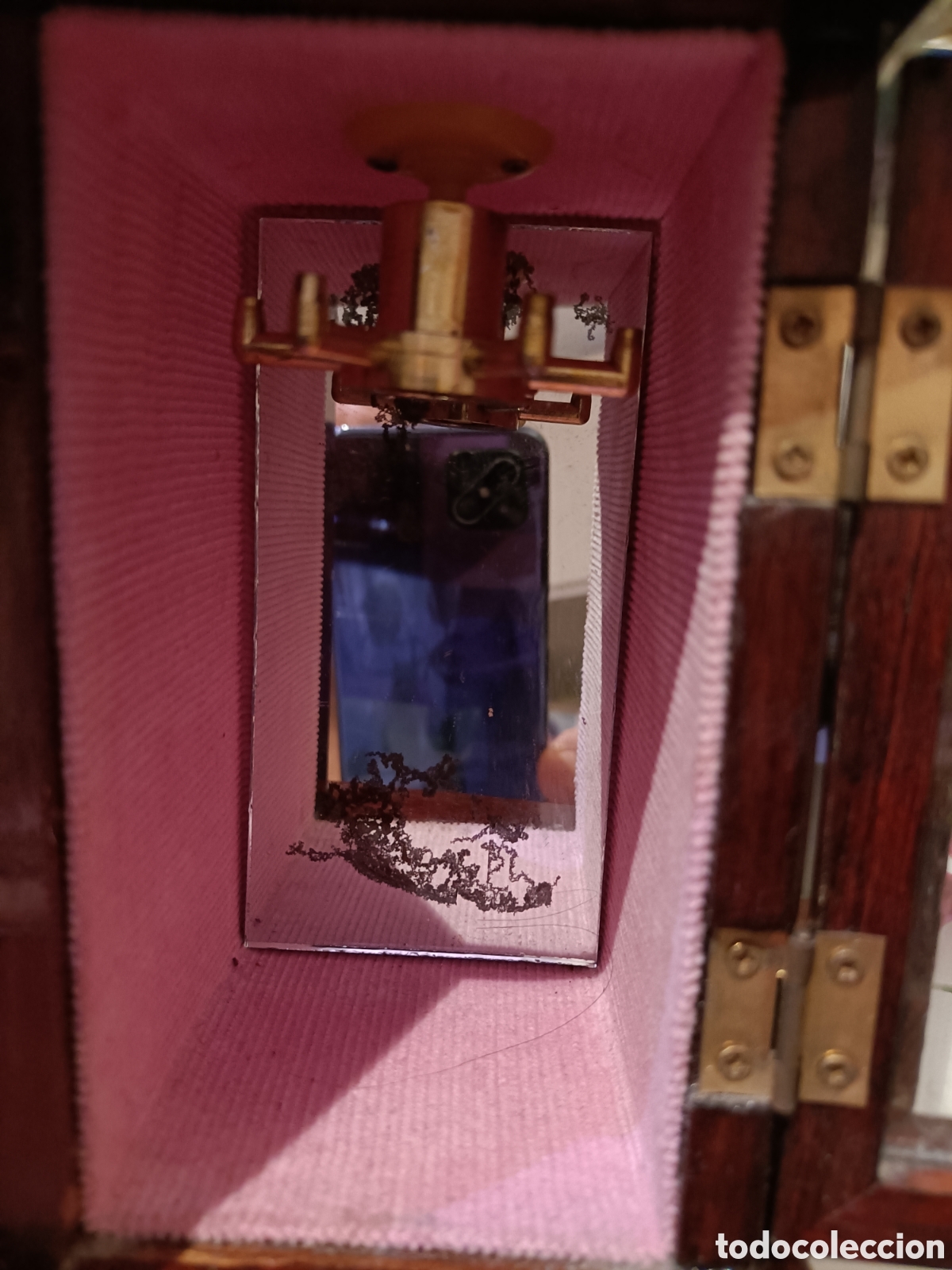 Antig&uuml;edades: Precio Joyero Antiguo,Madera maciza - Foto 3
