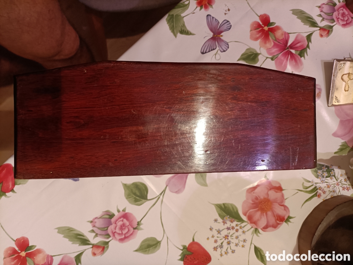 Antig&uuml;edades: Precio Joyero Antiguo,Madera maciza - Foto 7