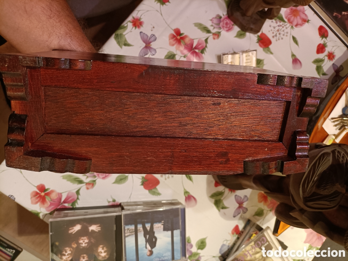 Antig&uuml;edades: Precio Joyero Antiguo,Madera maciza - Foto 10
