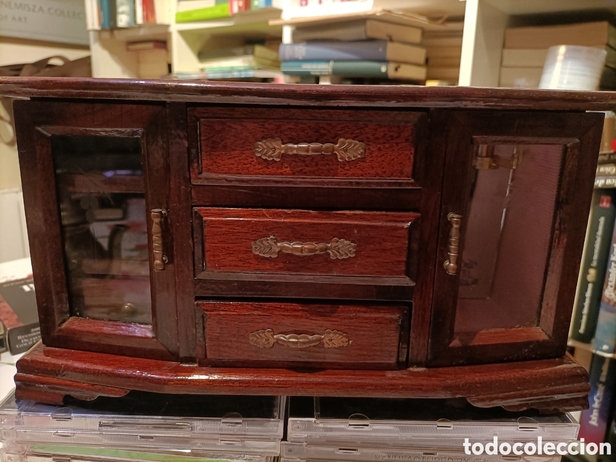 Antig&uuml;edades: Precio Joyero Antiguo,Madera maciza - Foto 1