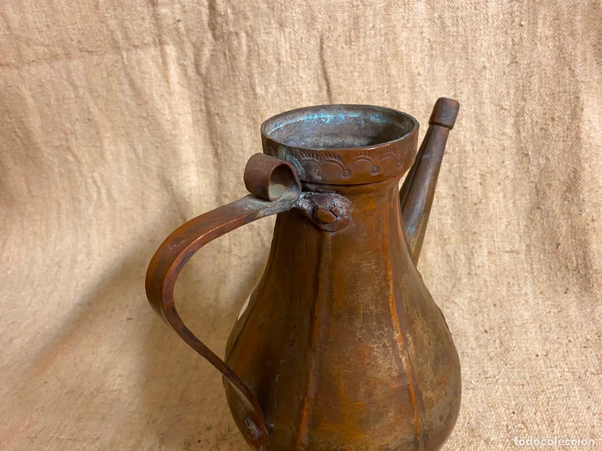 Antig&uuml;edades: cubo cazo caldero de cobre jarra - Foto 2