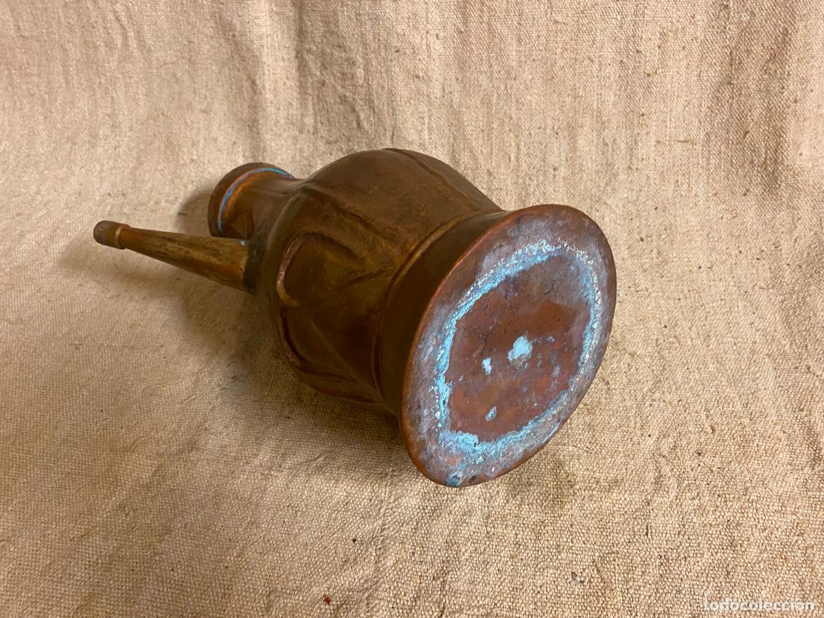 Antig&uuml;edades: cubo cazo caldero de cobre jarra - Foto 3