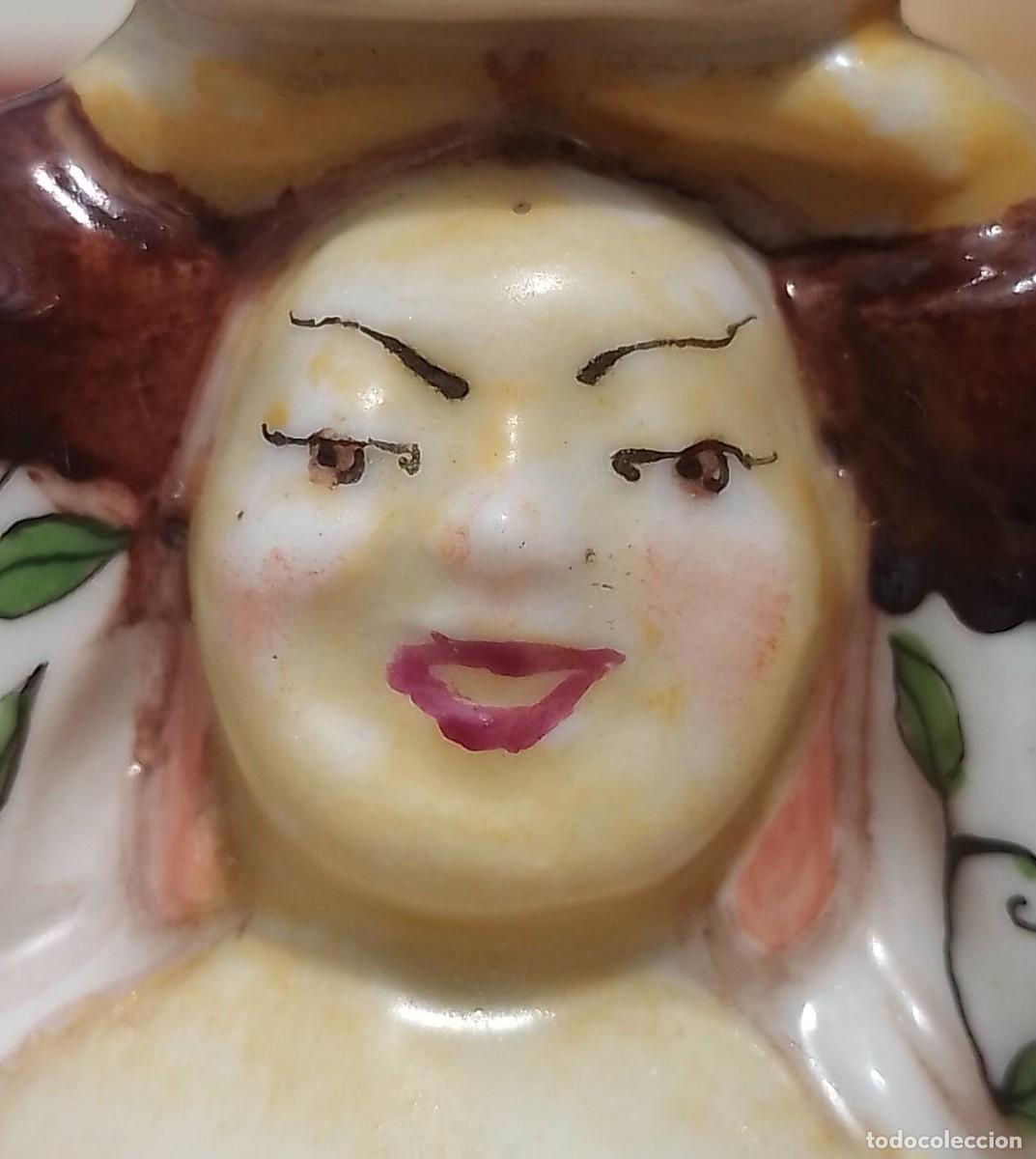 Antig&uuml;edades: Figura Buda Porcelana &iquest;Cenicero?