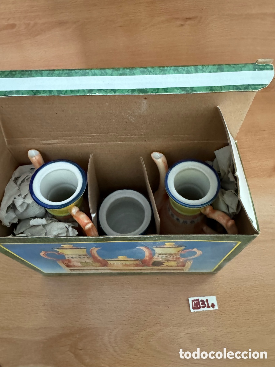 Antig&uuml;edades: Set de Aceite, Vinagre vintage - Foto 2