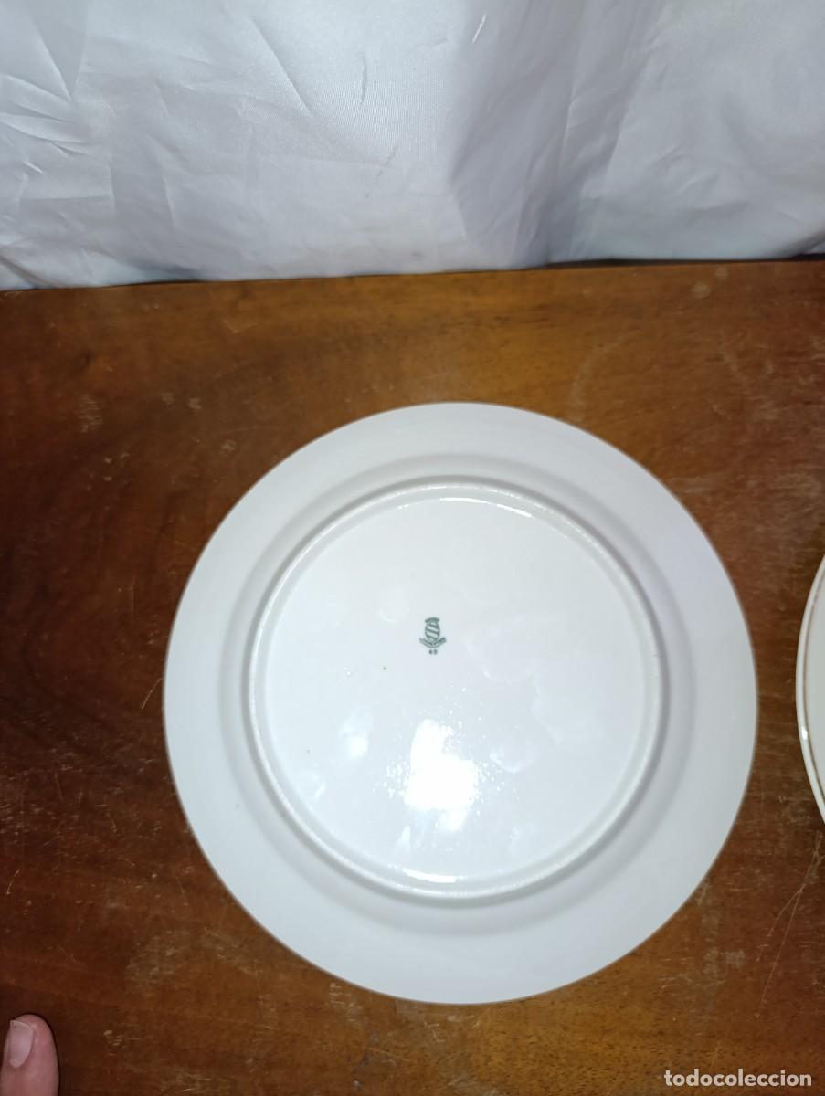 Antig&uuml;edades: Plato de postre de porcelana Langenthal - Foto 3