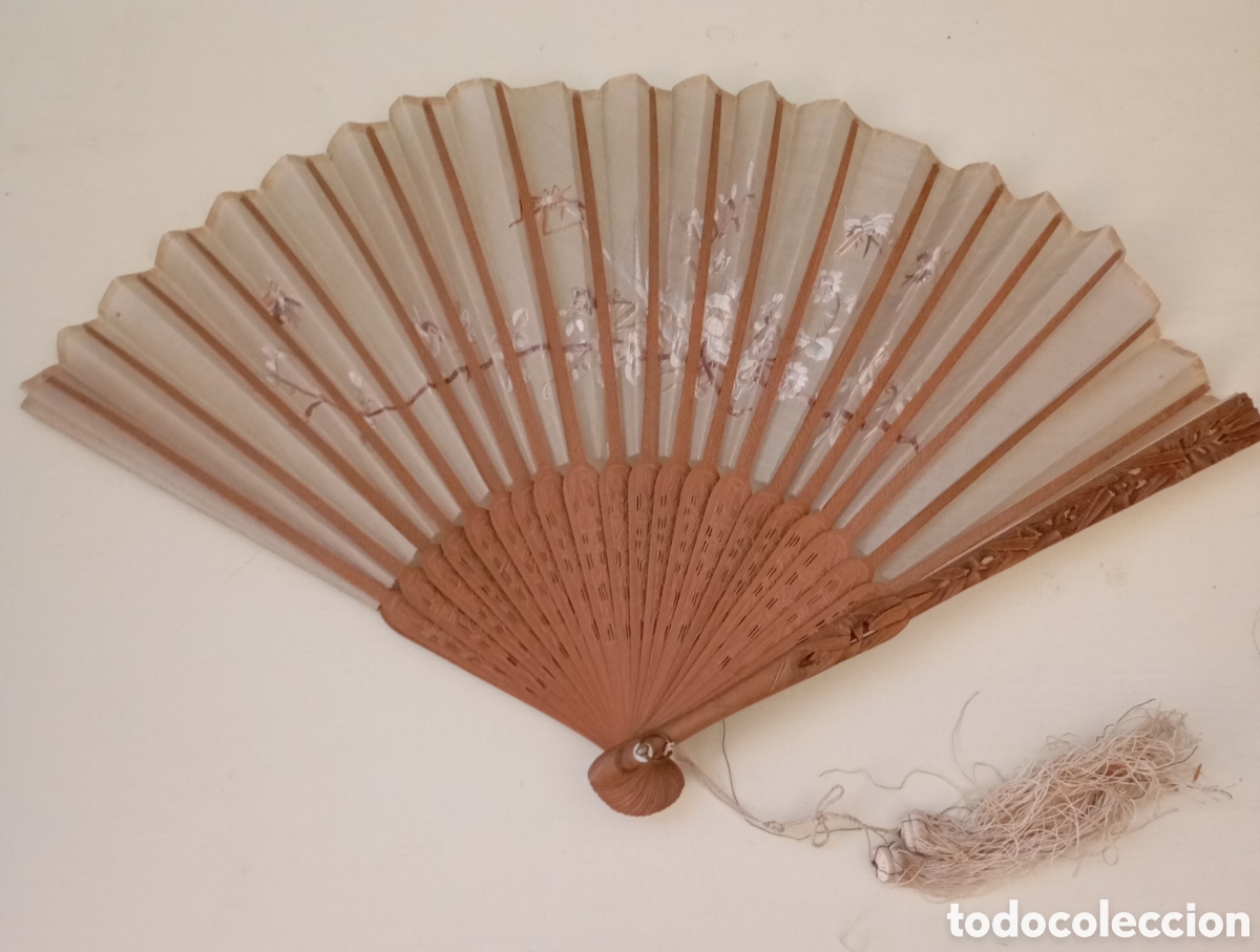 Antig&uuml;edades: Antiguo precioso abanico - Foto 1