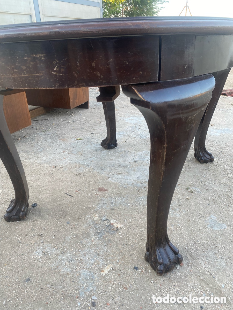 Antig&uuml;edades: Mesa de comedor ovalada - Foto 6