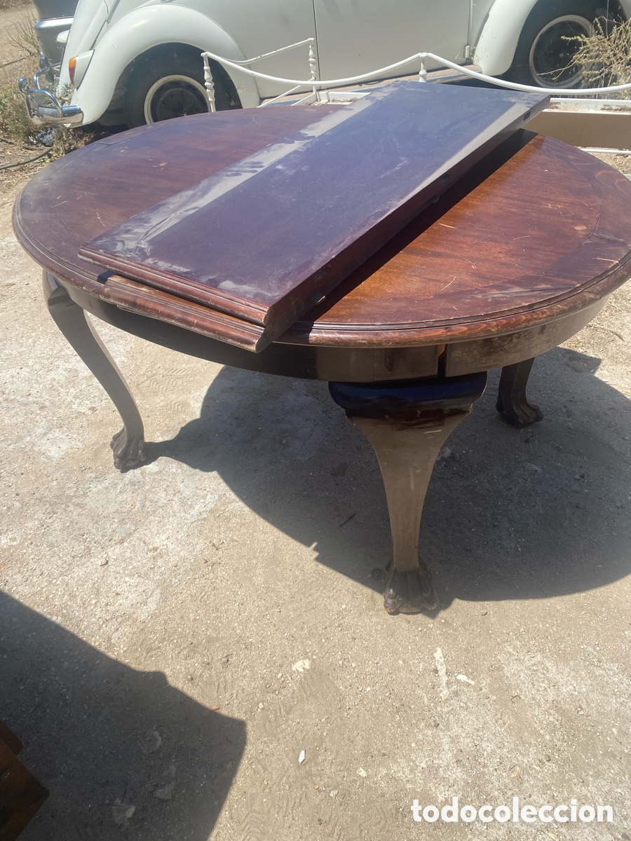 Antig&uuml;edades: Mesa de comedor ovalada - Foto 9