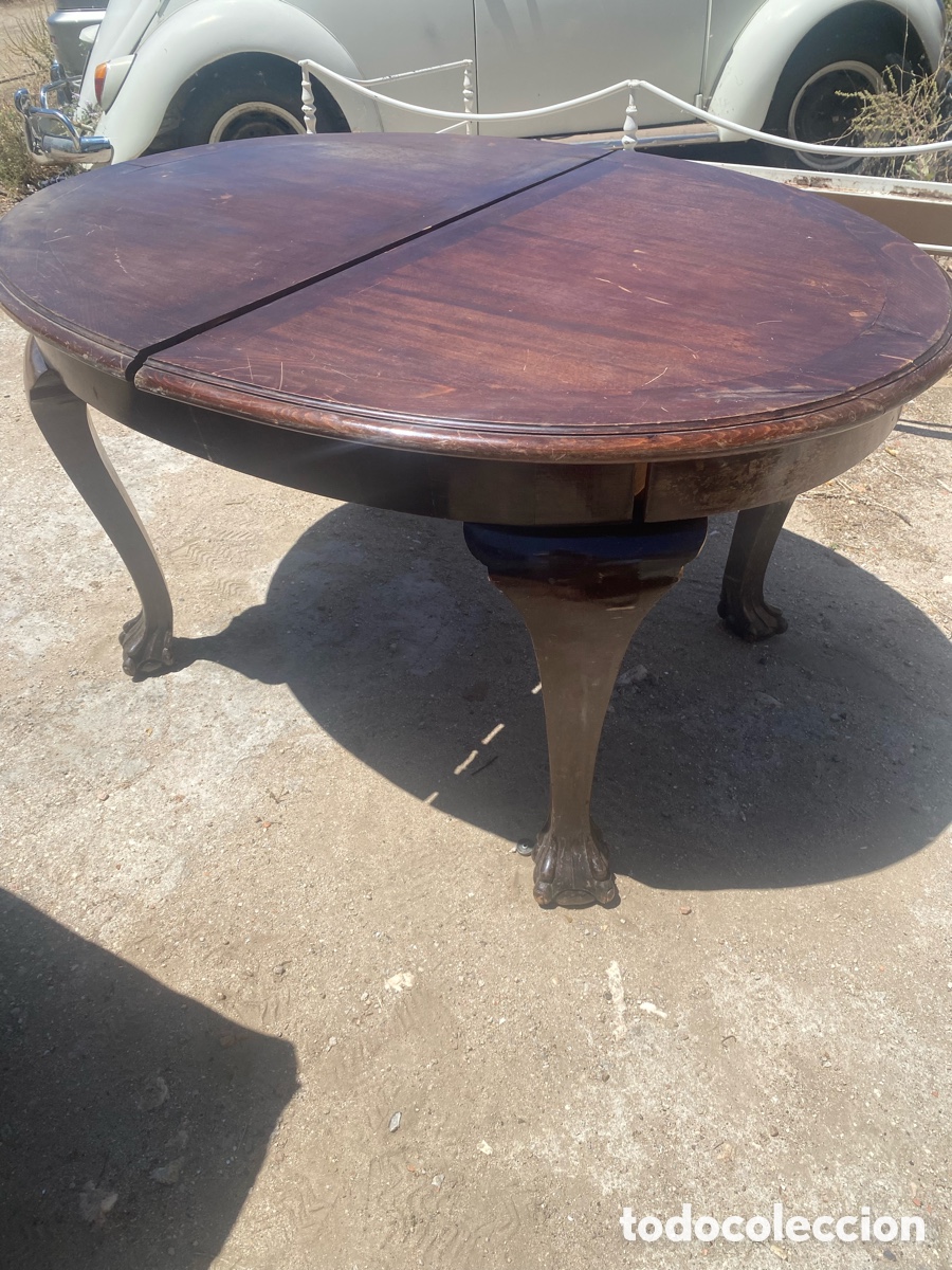 Antig&uuml;edades: Mesa de comedor ovalada - Foto 12