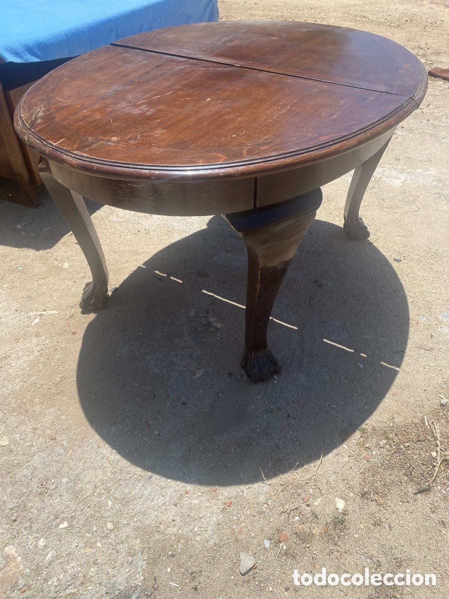 Antig&uuml;edades: Mesa de comedor ovalada - Foto 14