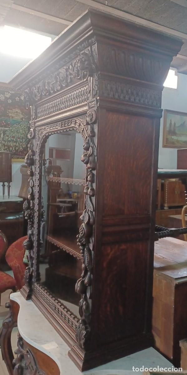 Antig&uuml;edades: VITRINA DE ESTILO RENACIMIENTO - Foto 4