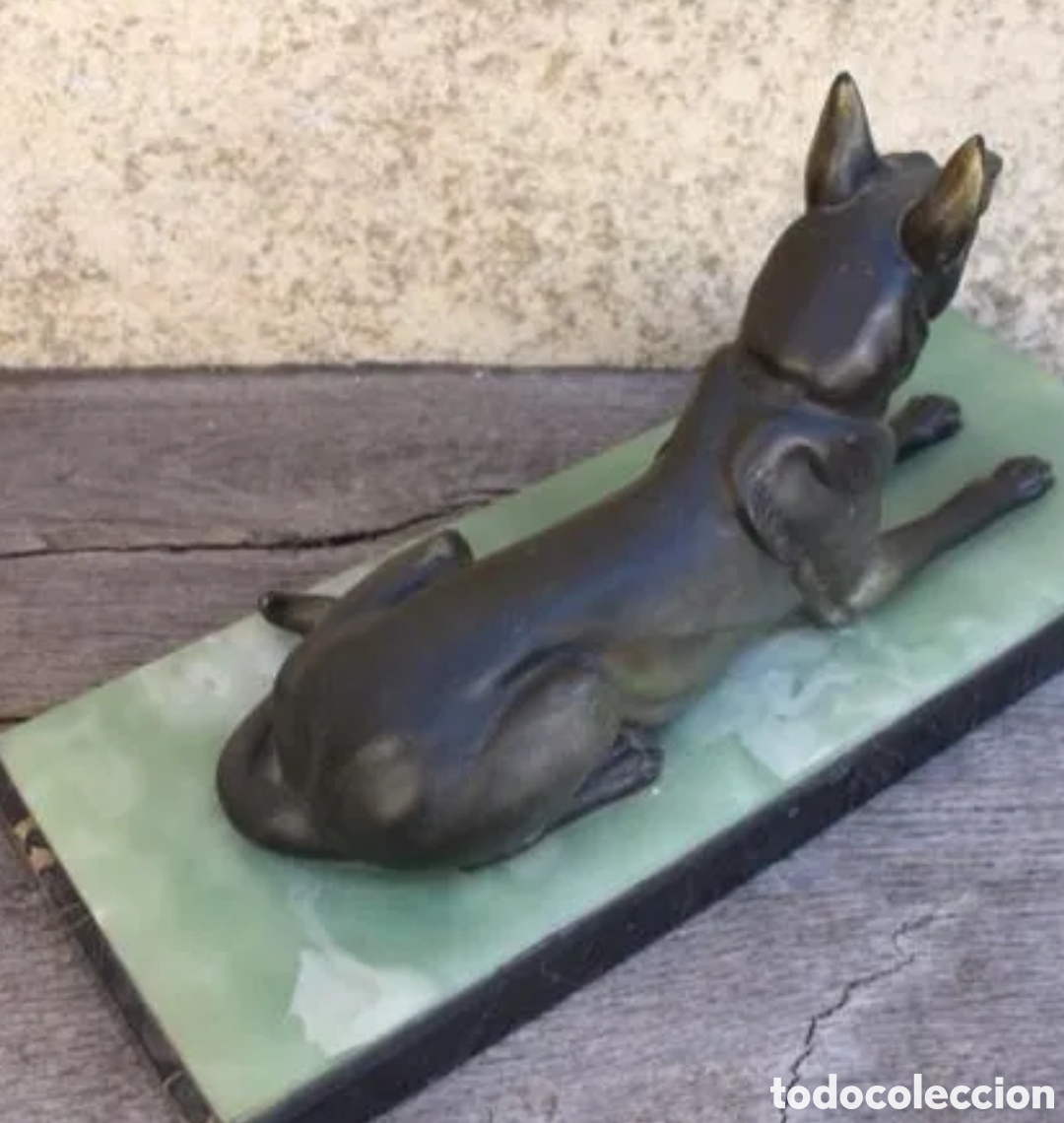 Antig&uuml;edades: Pastor Bronce Pavonado - Foto 7