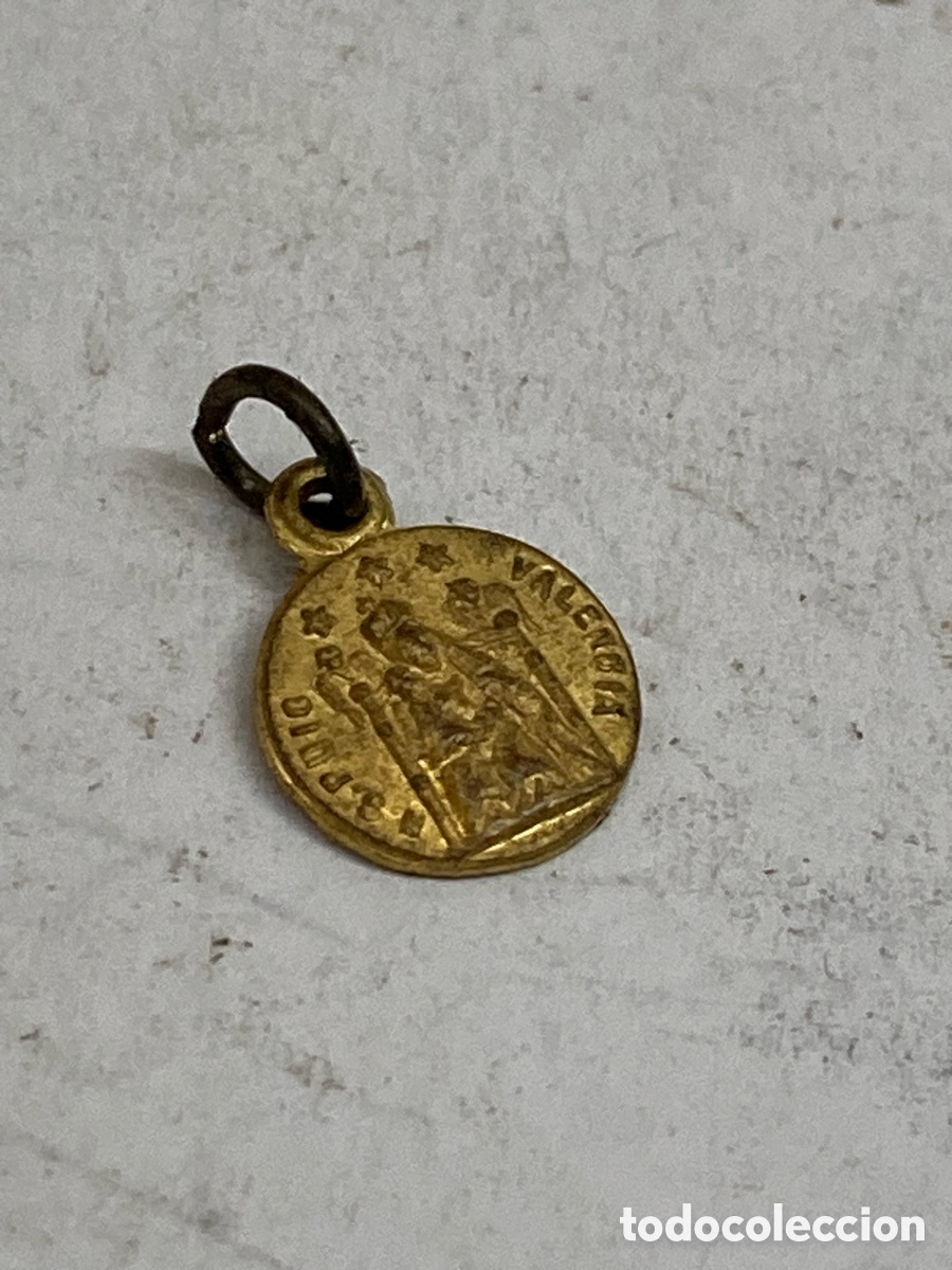 Antig&uuml;edades: Medalla de metal religiosa C293 - Foto 1