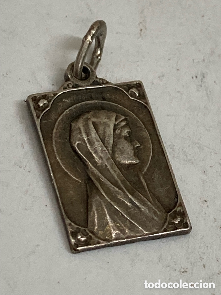 Antig&uuml;edades: Medalla de metal religiosa C293 - Foto 1