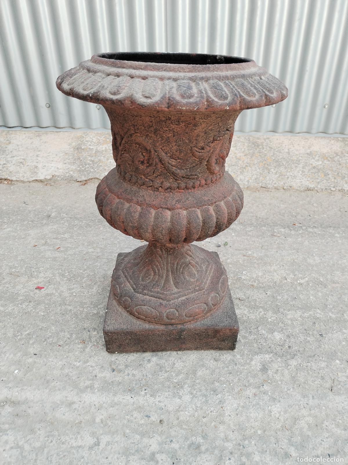 Antig&uuml;edades: macetero copa jardin - Foto 7