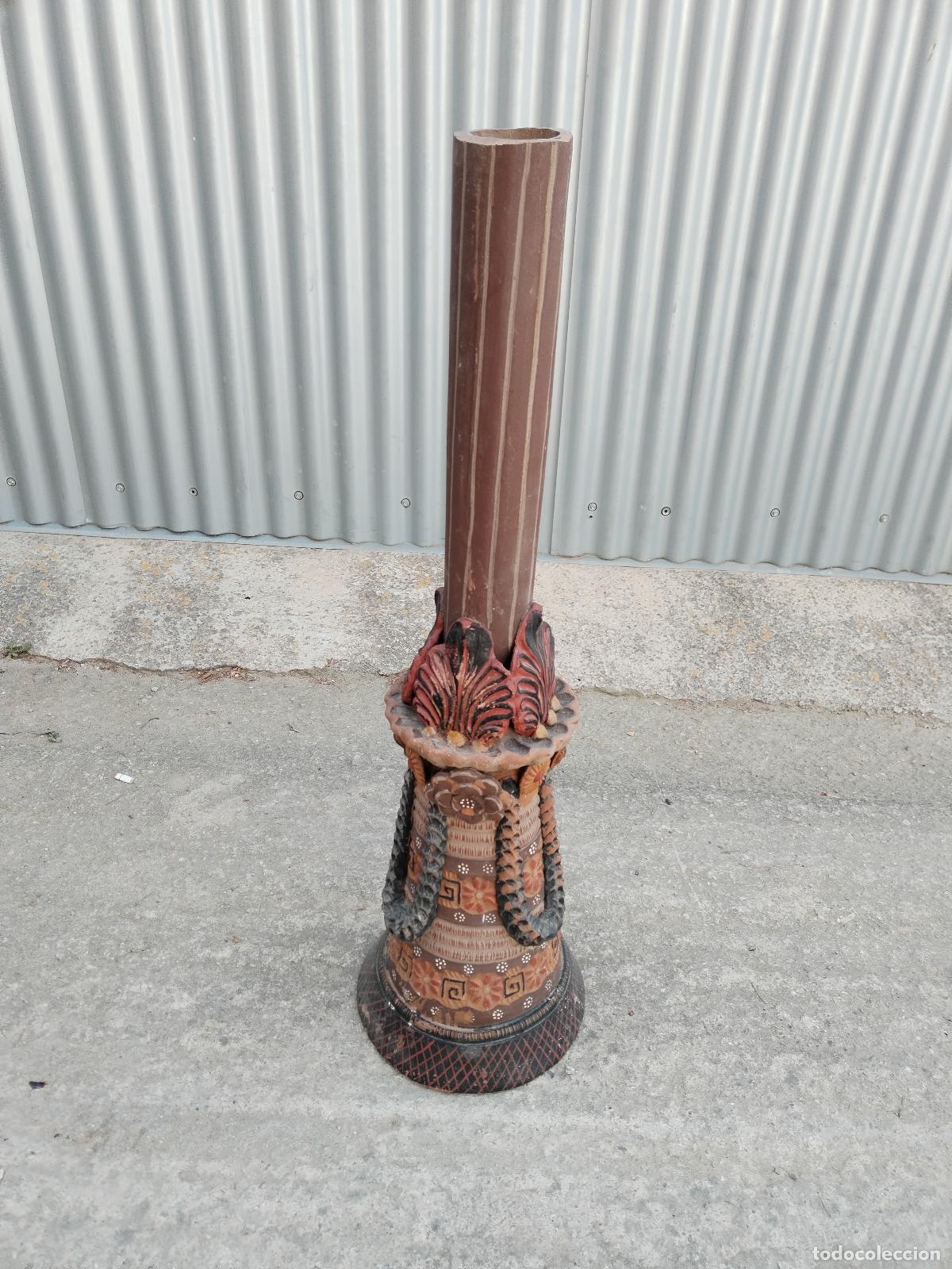 Antig&uuml;edades: jarron vintage de terracota - Foto 7