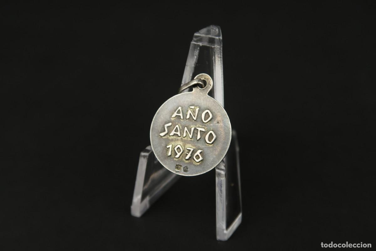 Antig&uuml;edades: Antigua Medalla Religiosa de Plata - Foto 6