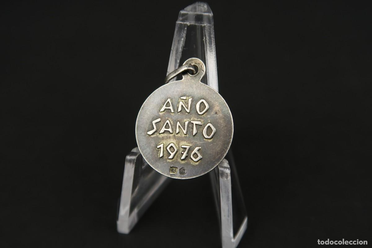 Antig&uuml;edades: Antigua Medalla Religiosa de Plata - Foto 7