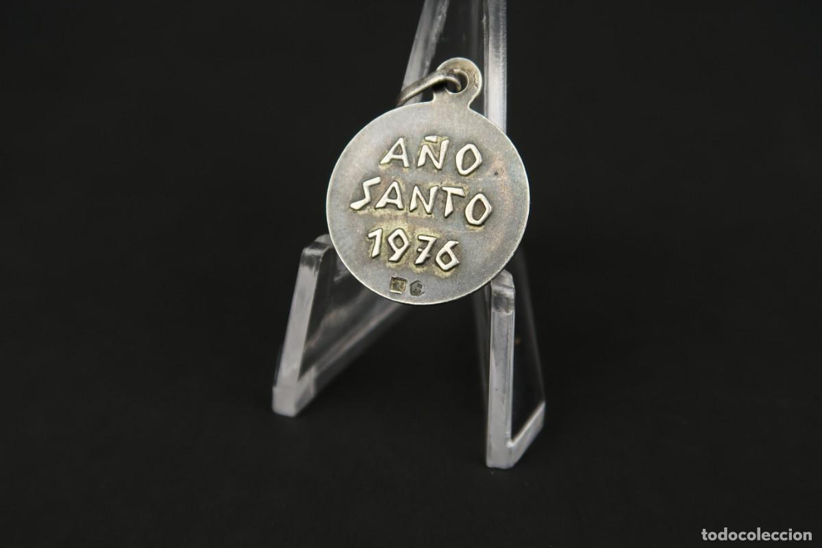 Antig&uuml;edades: Antigua Medalla Religiosa de Plata - Foto 8