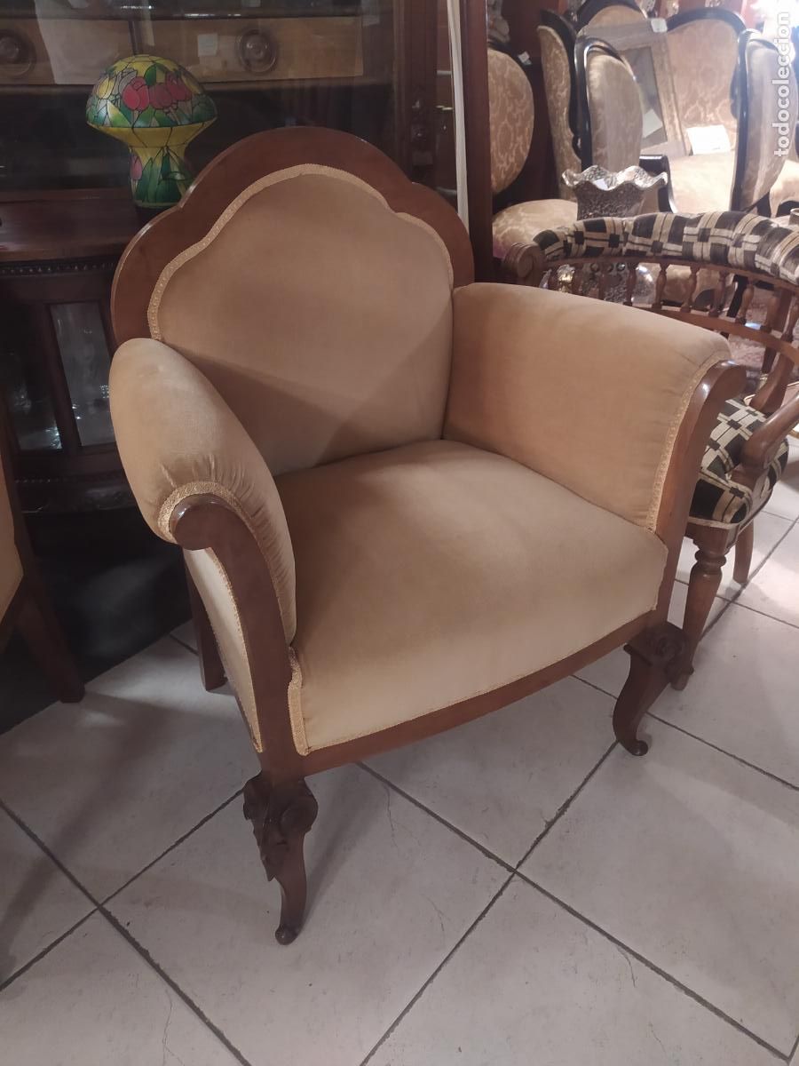 Antig&uuml;edades: Pareja de sillones se&ntilde;oriales - Foto 3
