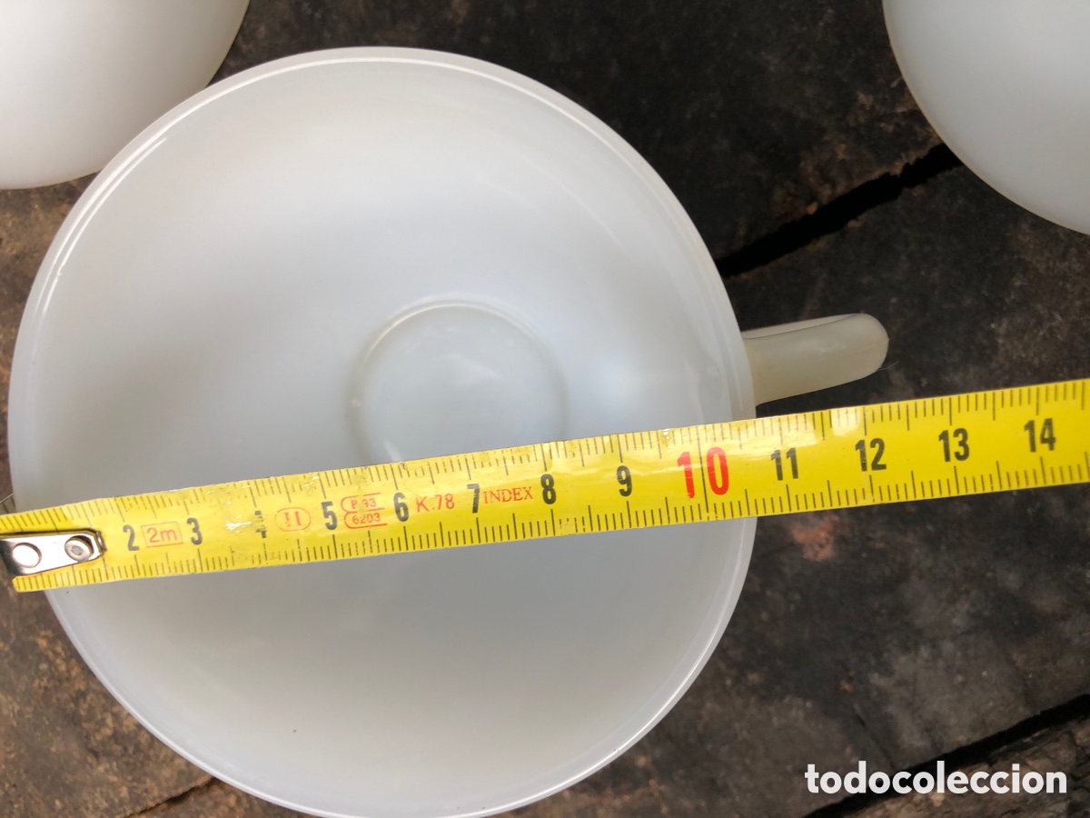 Antig&uuml;edades: CINCO TAZAS DE T&Eacute; . A&ntilde;os 70 - Foto 6