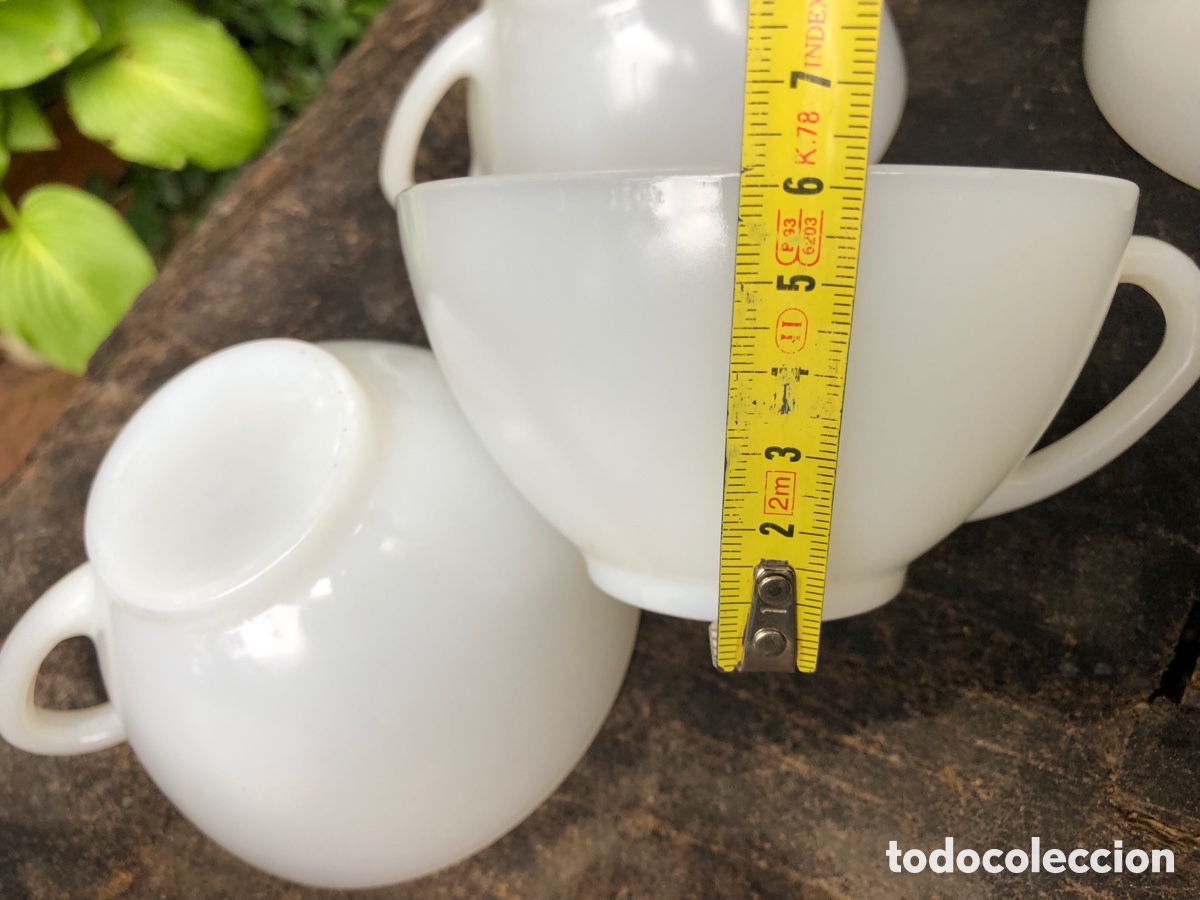 Antig&uuml;edades: CINCO TAZAS DE T&Eacute; . A&ntilde;os 70 - Foto 7