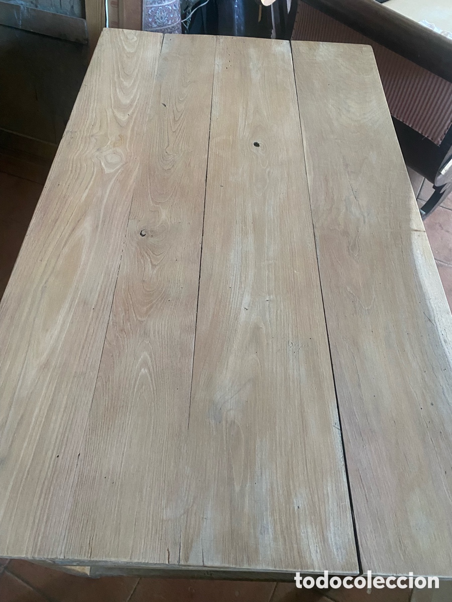 Antig&uuml;edades: Mesa de despacho en madera de roble - Foto 6